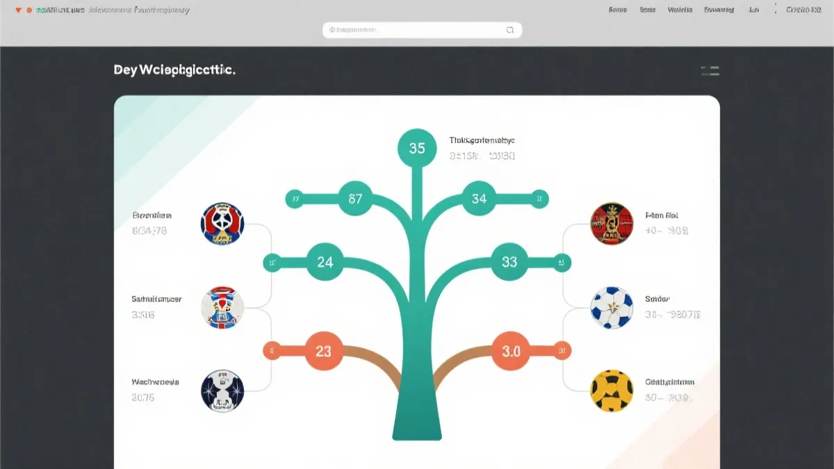 世界杯淘汰赛晋级路径树状图与关键战役节点